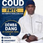 Élections des délégués au COUD : Démba Dang se présente comme le candidat idéal à l&rsquo;Université Cheikh Anta Diop